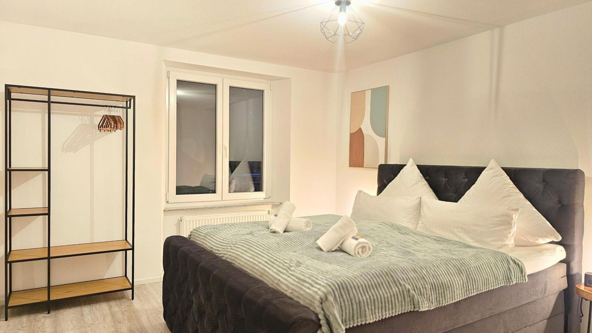 Design-Apartment II Boxspring I Nespresso I Balkon I Basel 10 Km I Tiefgarage Eimeldingen Kültér fotó