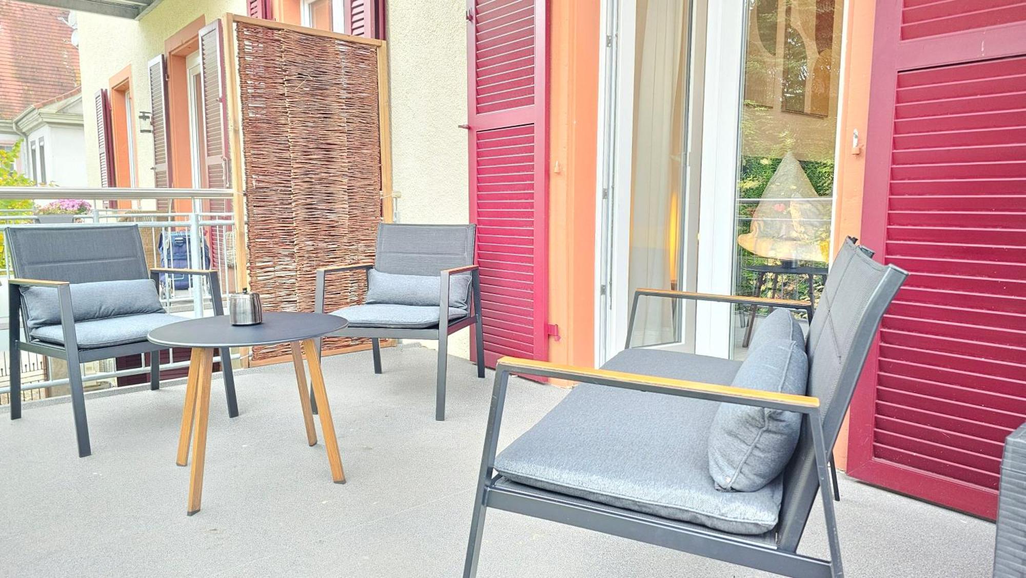 Design-Apartment II Boxspring I Nespresso I Balkon I Basel 10 Km I Tiefgarage Eimeldingen Kültér fotó